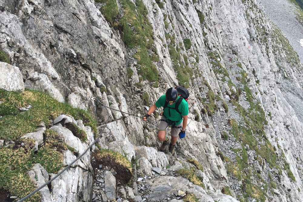 Via Ferrata Eiger Ostegghütte