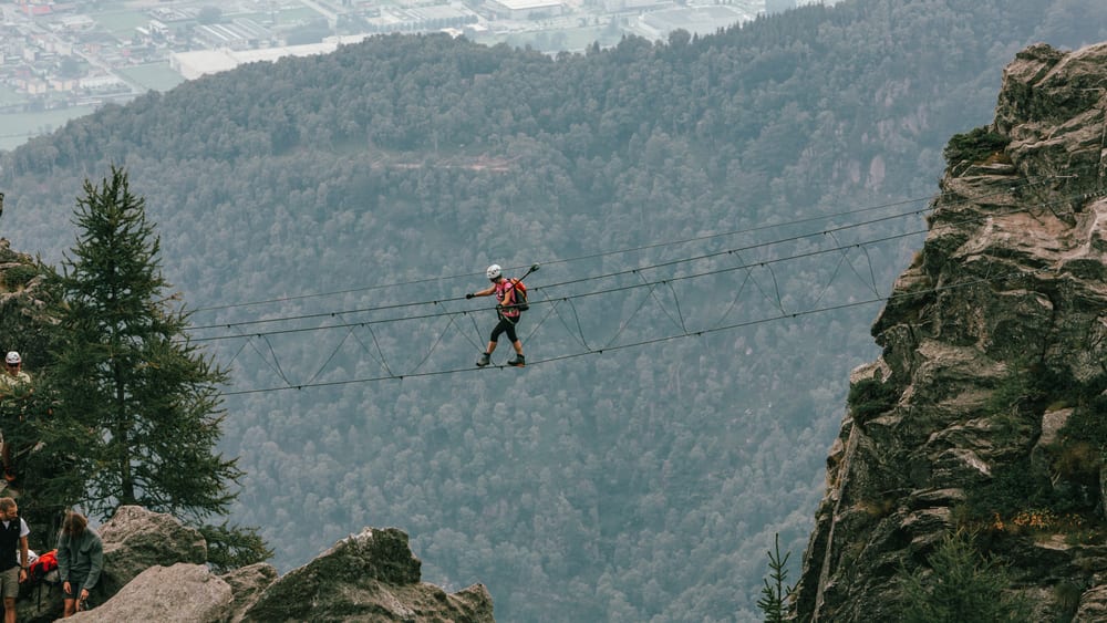 Via Ferrata dei Tre Signori - Via Media
