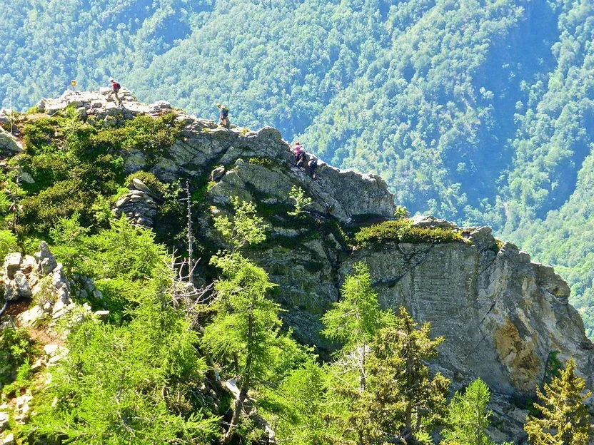 Via Ferrata dei Tre Signori - Via Difficile
